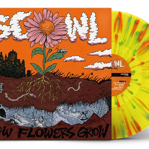 Scowl - How Flowers Grow LP (Yellow/Orange/Green splatter)