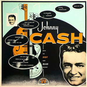 Johnny Cash - With His Hot Blue Guitar LP