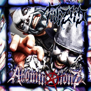 Twiztid - Abominationz: 25th Anniversary 2LP (Transparent Red w/ Black Smoke Vinyl) (MARKDOWN)