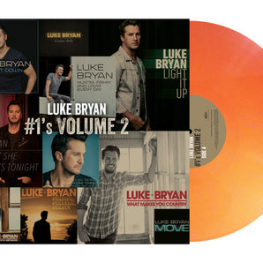 Luke Bryan - #1's Vol. 2 (Tangerine Orange LP)
