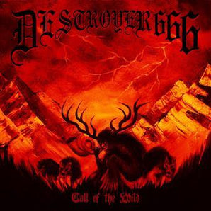 Destroyer 666 - Call Of The Wild LP (Clear and White Marbled) (MARKDOWN)