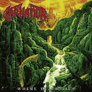 Carnation - Where Death Lies LP (Red, White and Black Marbled Vinyl) (MARKDOWN)