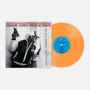 Boogie Down Productions - By All Means Necessary LP (180g Orange Vinyl) (MARKDOWN)