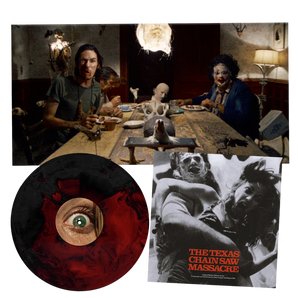 The Texas Chainsaw Massacre (Tobe Hooper and Wayne Bell) - Soundtrack LP (Blood Red and Black Hand Poured Vinyl)