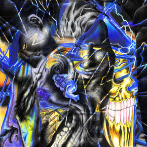 Forn -  Repercussions of the Self LP (Yellow with Blue And Purple Splatter Vinyl)