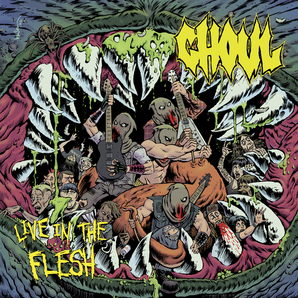 Ghoul - Live in the Flesh LP (Black/Yellow vinyl) (MARKDOWN)