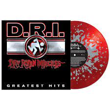 D.R.I - Greatest Hits LP (Red and Silver Splatter Vinyl)