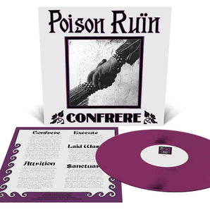 Poison Ruin - Confrere LP (Purple Vinyl)