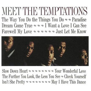 Temptations - Meet The Temptations LP (Mono - 140g)