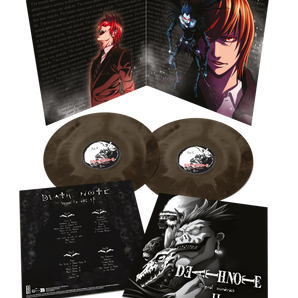 Death Note Vol. 2 (Hideki Tanuichi & Hirano Yoshihisa) - Soundtrack 2LP (Brown Vinyl) (MARKDOWN)