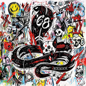 '68 - Yes, And... LP (Blood Red w/ Black & White Splatter)