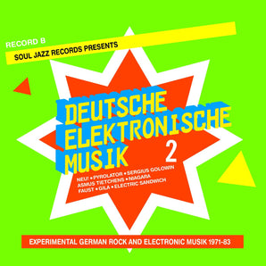 Various Artists - Soul Jazz Records presents: Deutsche Elektronische Musik 2: Experimental German Rock And Electronic Music 1971-83 - Record B 2LP (MARKDOWN)